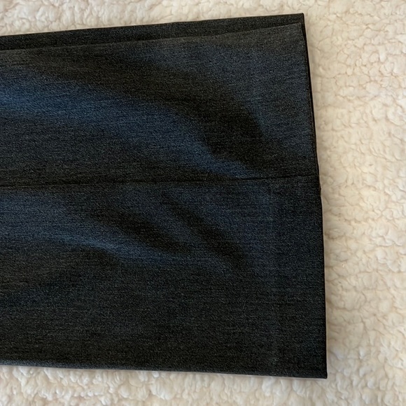 Express Editor Womens Career Pants Straight Leg Grey Size 2R, 32” insea… - Picture 3 of 8